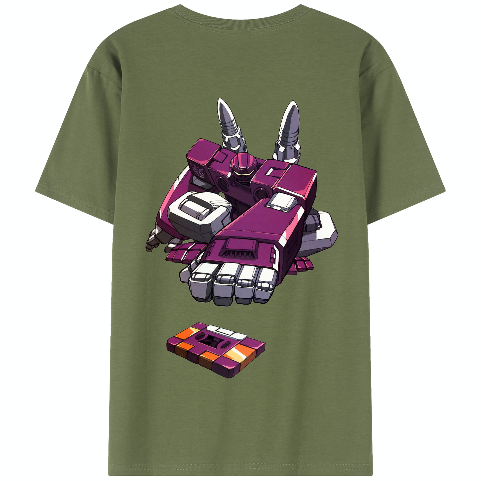 （画像用）  綿100％半袖Tシャツ（背面プリント）